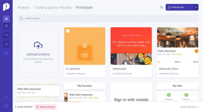 Screenshot of Presentator