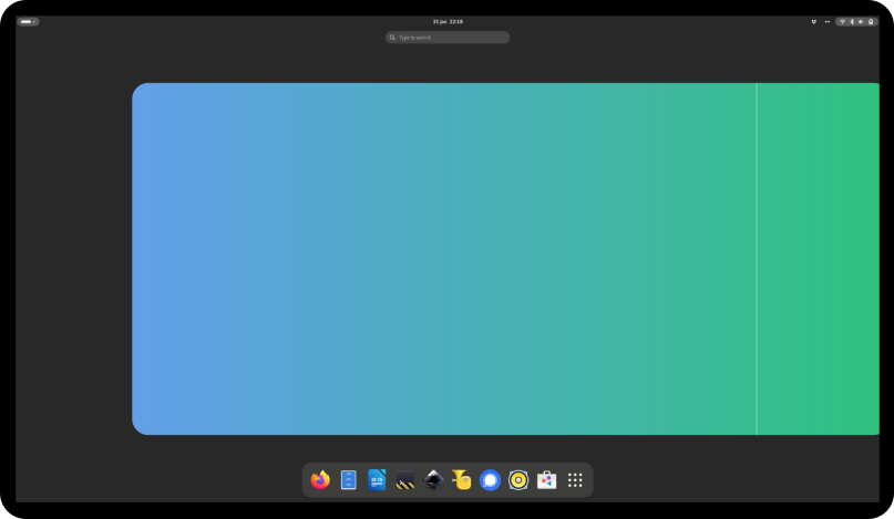 Activities overview - Empty workspace